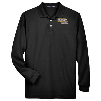 Devon & Jones Men’s  Pima Piqué Long-Sleeve Polo Thumbnail
