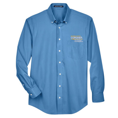 Devon & Jones Men's Crown Collection® Broadcloth Woven Dress Shirt Thumbnail